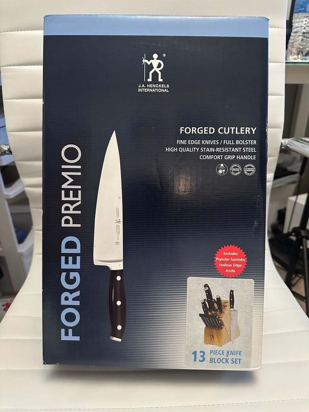 J.A. Henckels International Forged Premio 13-Piece Knife Block Set #16931-000